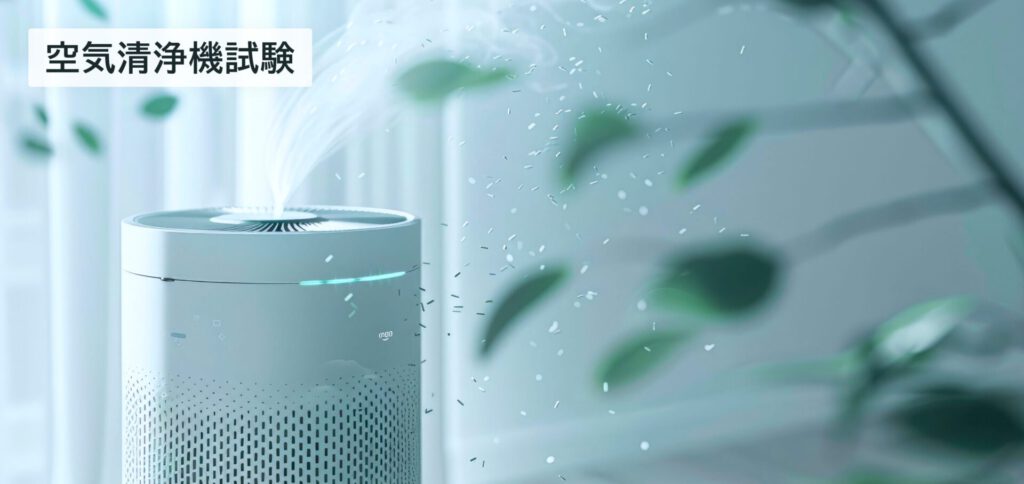空気清浄機試験