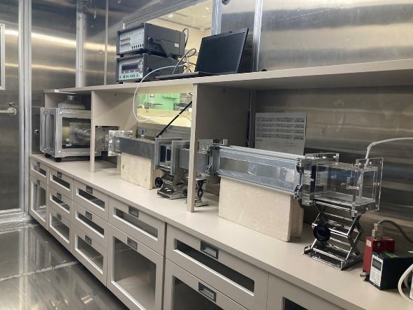 ガス除去フィルタ試験装置